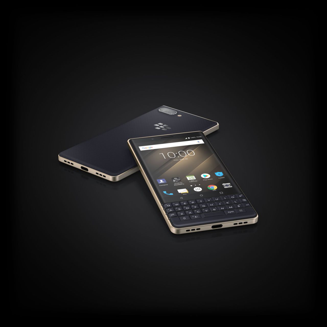 BlackBerry KEY2 LE color Champaign