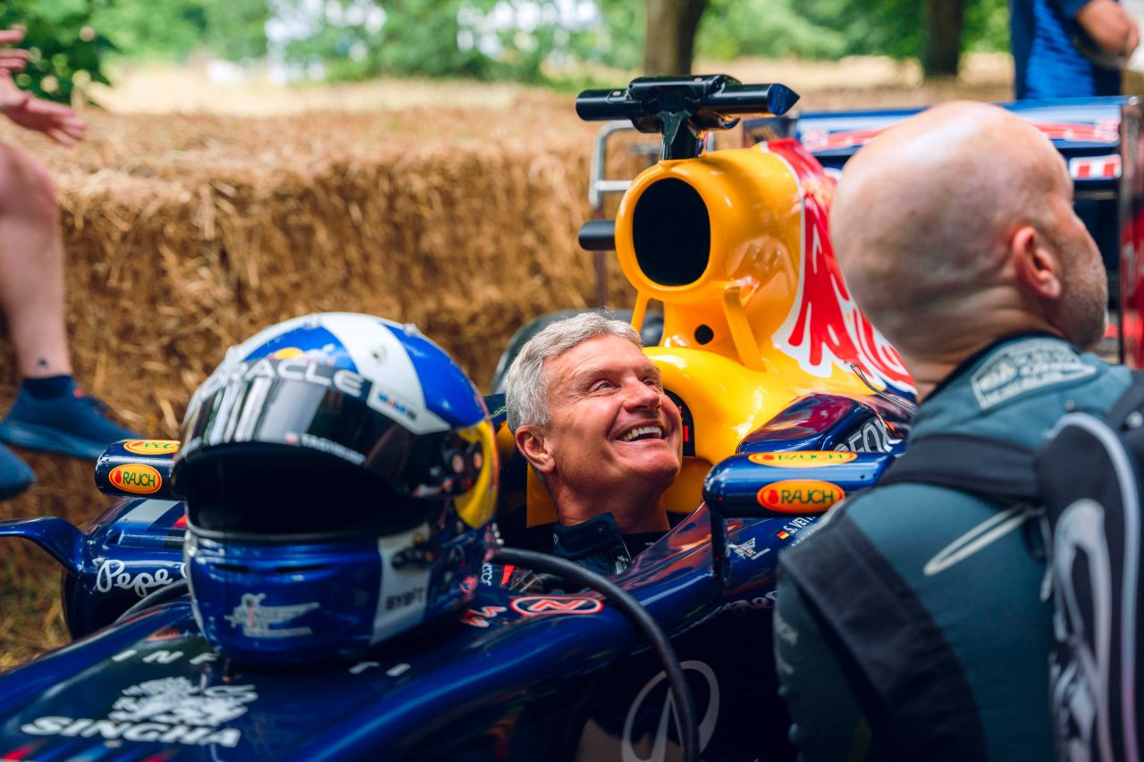 David Coulthard en la parrilla de salida (Autor: Jorge El Busto)