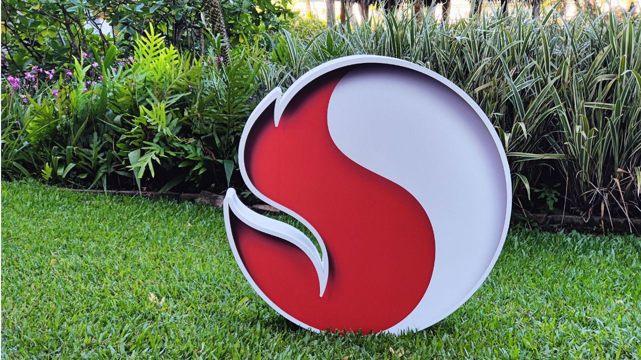 Logotipo de Snapdragon durante el Snapdragon Summit de Hawai 2022