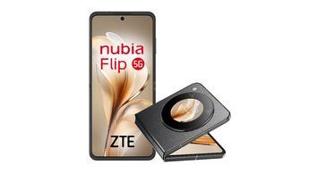 ZTE lanza el Nubia Flip 5G, el plegable de tipo concha más barato del mercado