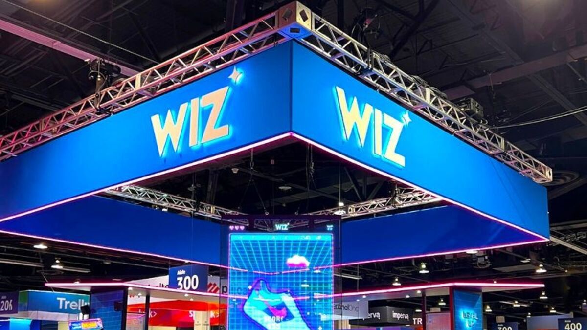 Stand de Wiz en el re:invent de AWS 2023