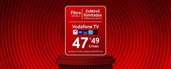 Vodafone lanza un nuevo plan convergente con fibra, móvil y plataformas de streaming