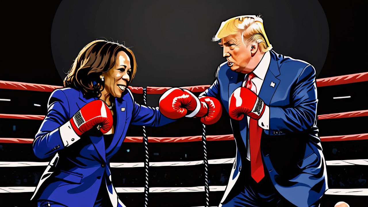 Kamala Harris y Donald Trump