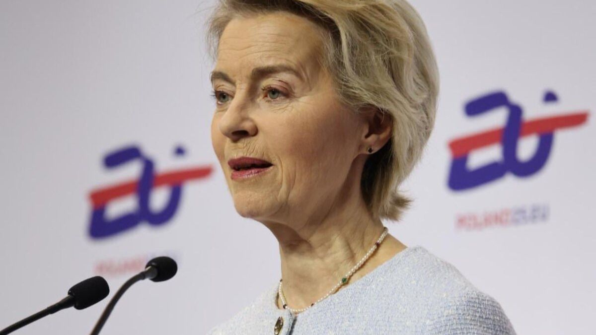 Ursula von der Leyen, presidenta de la Comisión Europea 