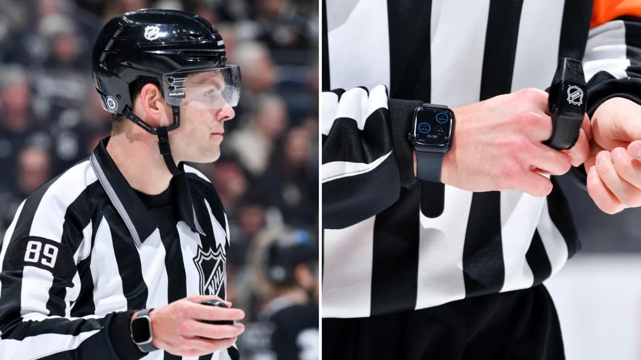 Los árbitros de la NHL prueban el Apple Watch como videomarcador