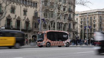 Los autobuses autónomos de Renault empiezan a circular las calles de Barcelona