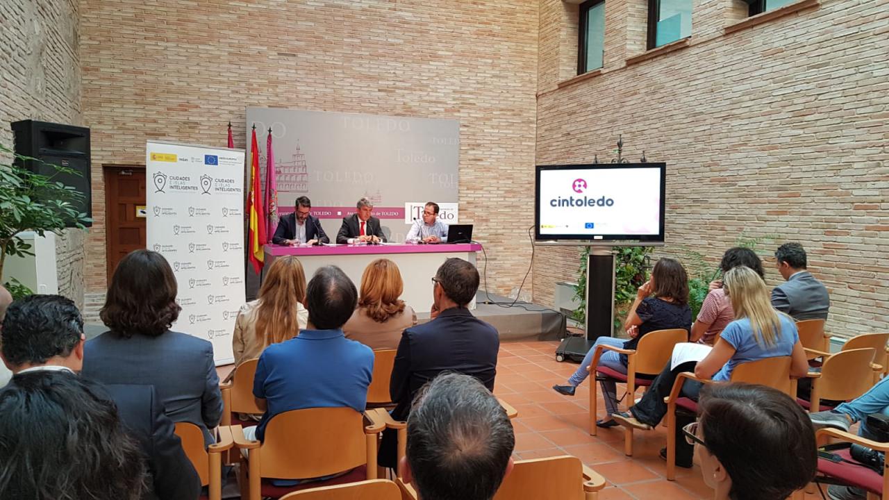 Red.es y el Ayuntamiento de Toledo presentan 'CinToledo', un proyecto de la I Convocatoria de Ciudades Inteligentes
 