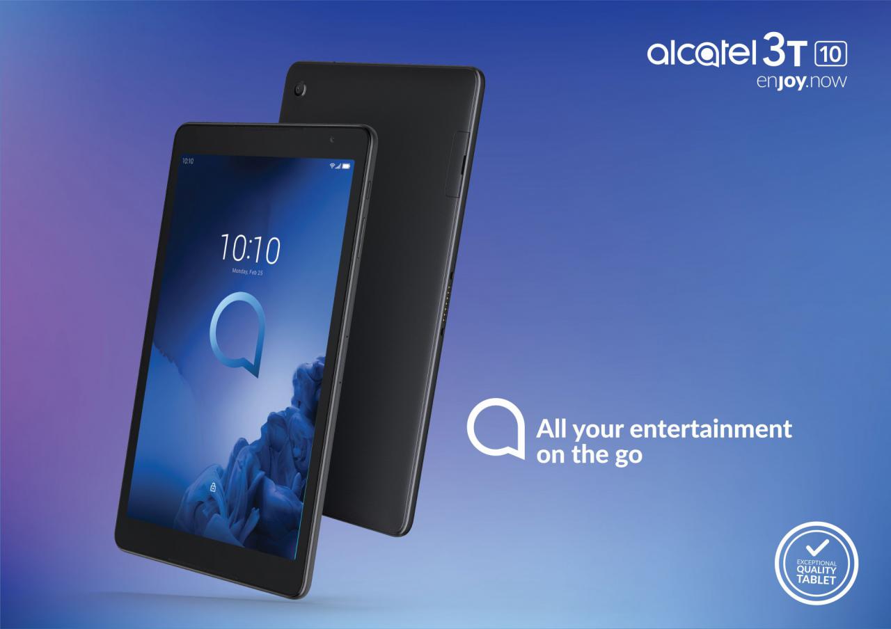 Alcatel 3T 10, una tableta con sistema inteligente 2 en 1