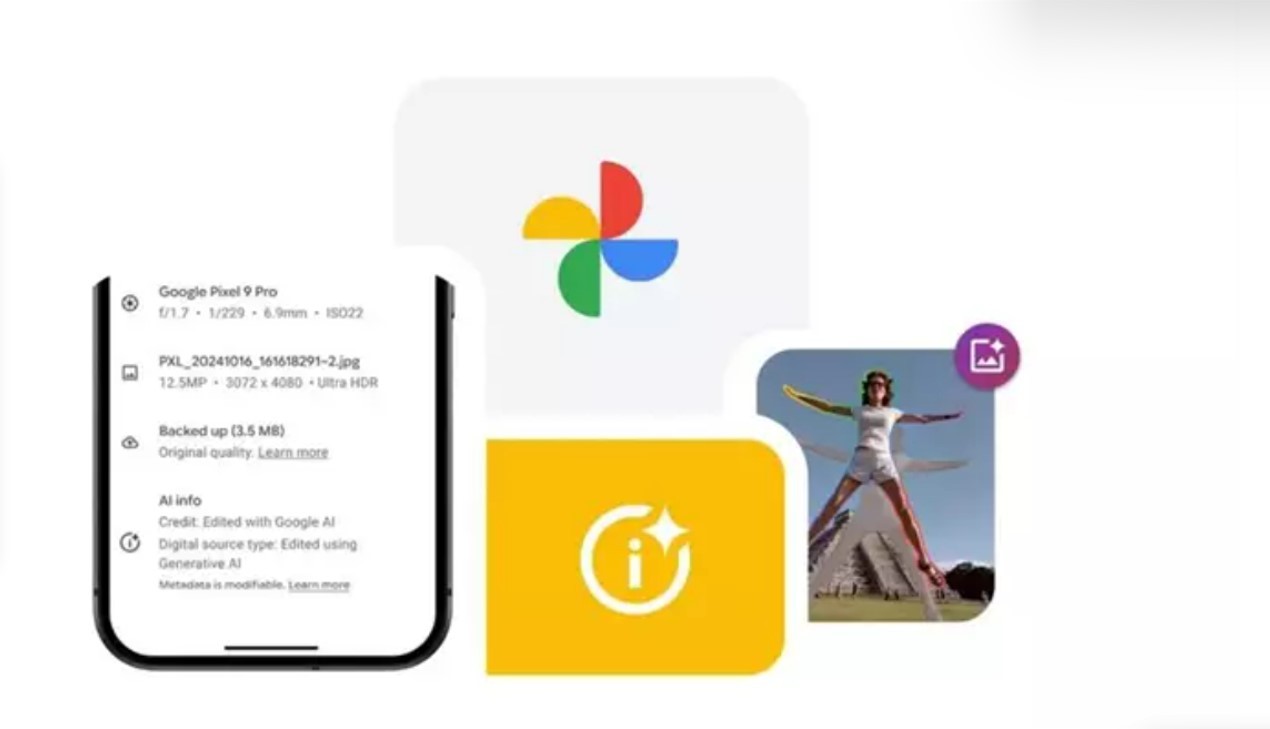 Google Fotos introduce etiquetas para identificar imágenes editadas con Inteligencia Artificial generativa