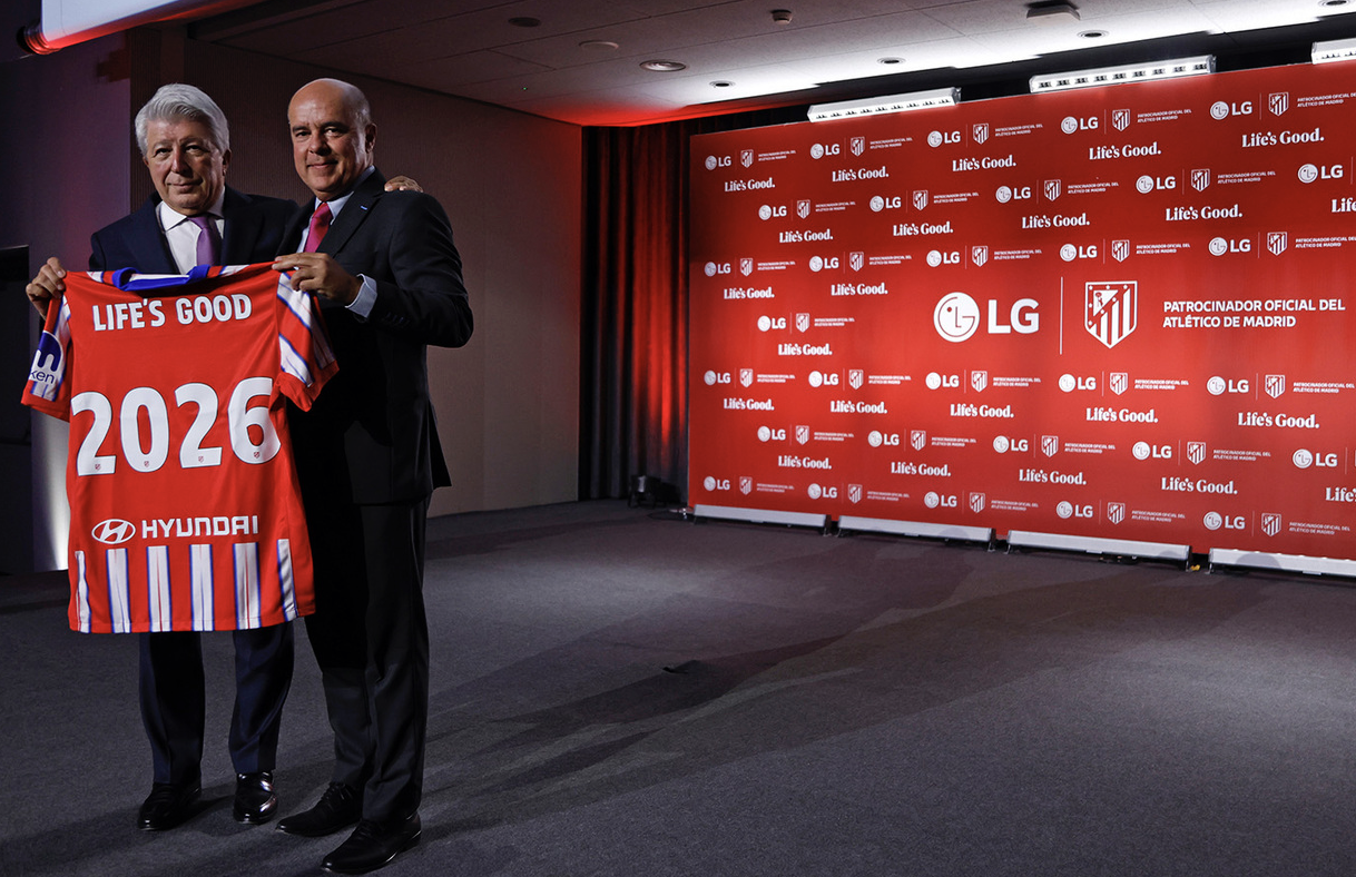 LG y Atlético de Madrid se unen para modernizar el Cívitas Metropolitano