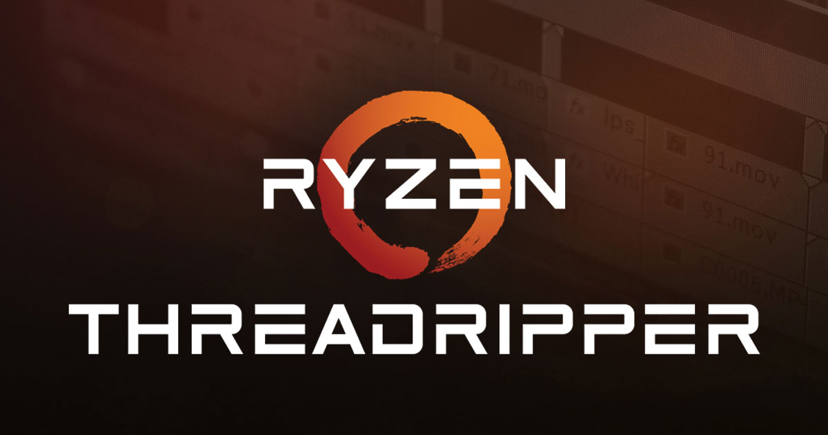 AMD lanza especificaciones, precio y disponibilidad de Ryzen Threadripper