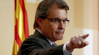 Artur Mas, presidente de Cataluña