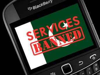 Blackberry se va de Pakistán por presiones políticas