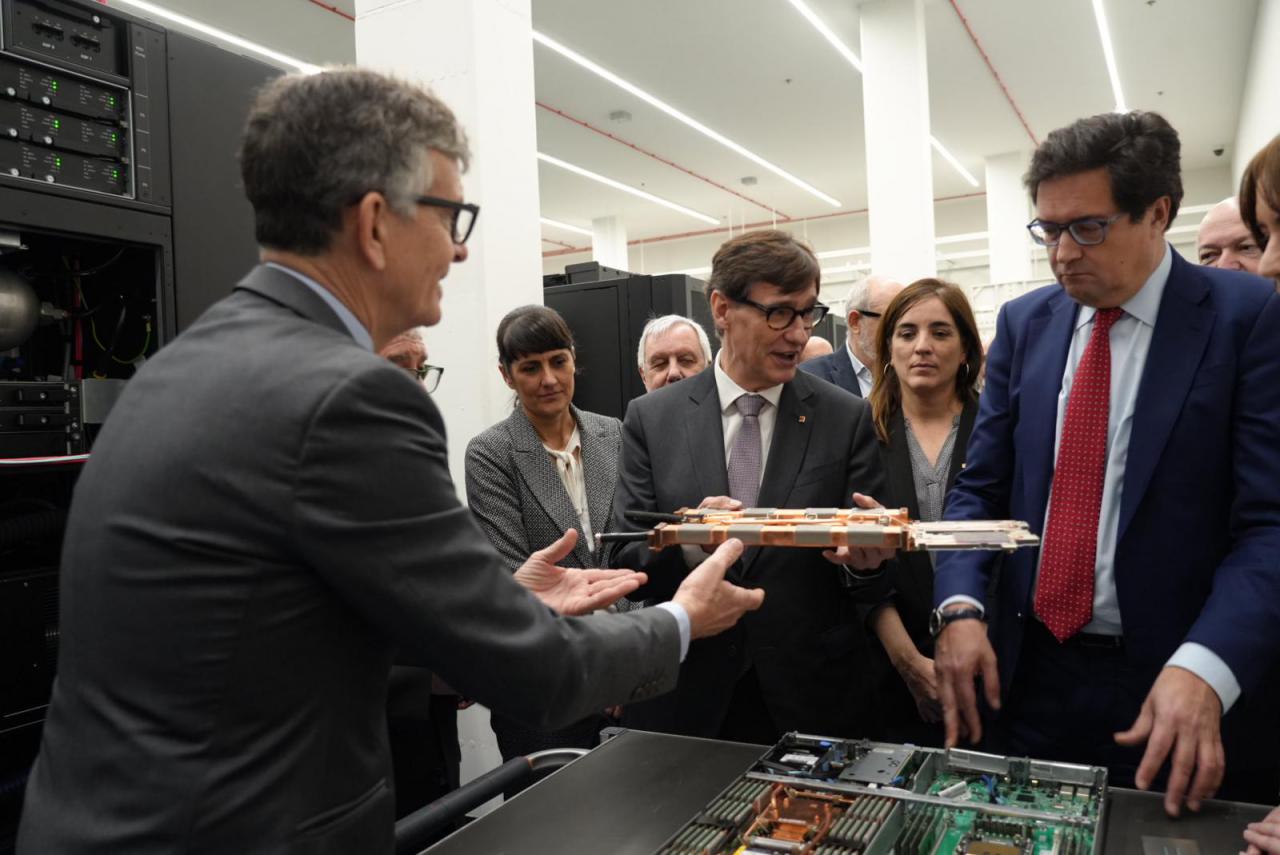 El BSC inaugura el primer ordenador cuántico de España con tecnología 100% europea