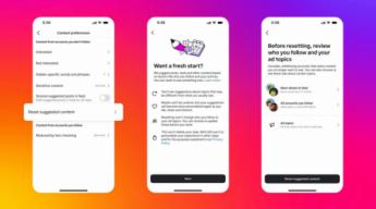 Instagram permite resetear el algoritmo de recomendaciones