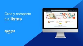 Guía para crear y compartir listas de deseos en Amazon