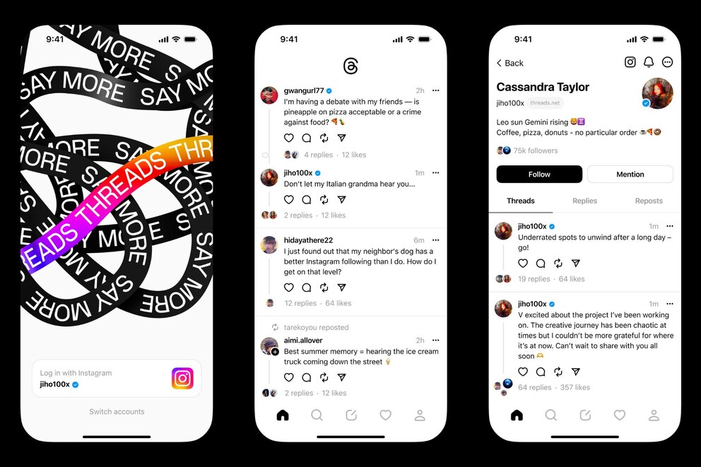 Meta lanza feeds personalizados en Threads