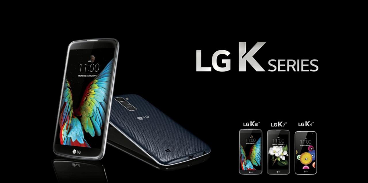 Serie K y Stylus 3 la nueva gama media de LG presentada en CES 2017