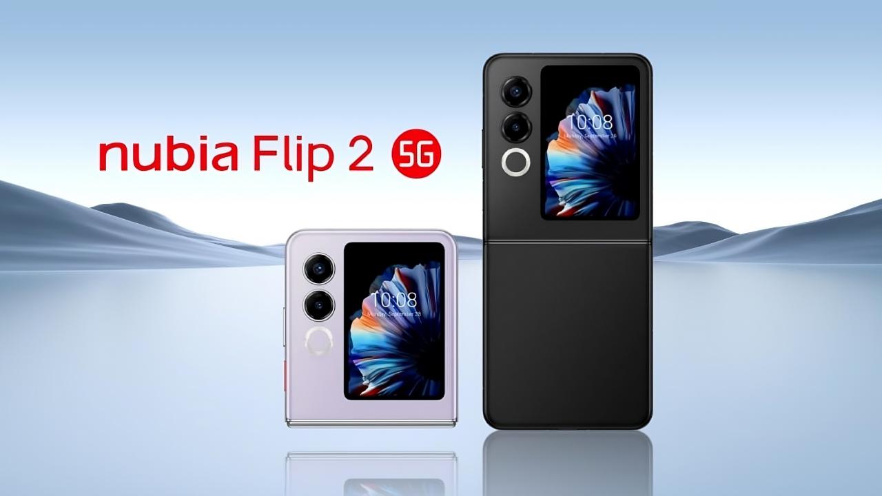 ZTE presenta en el MWC 2025 su nuevo móvil plegable Nubia Flip 2 5G