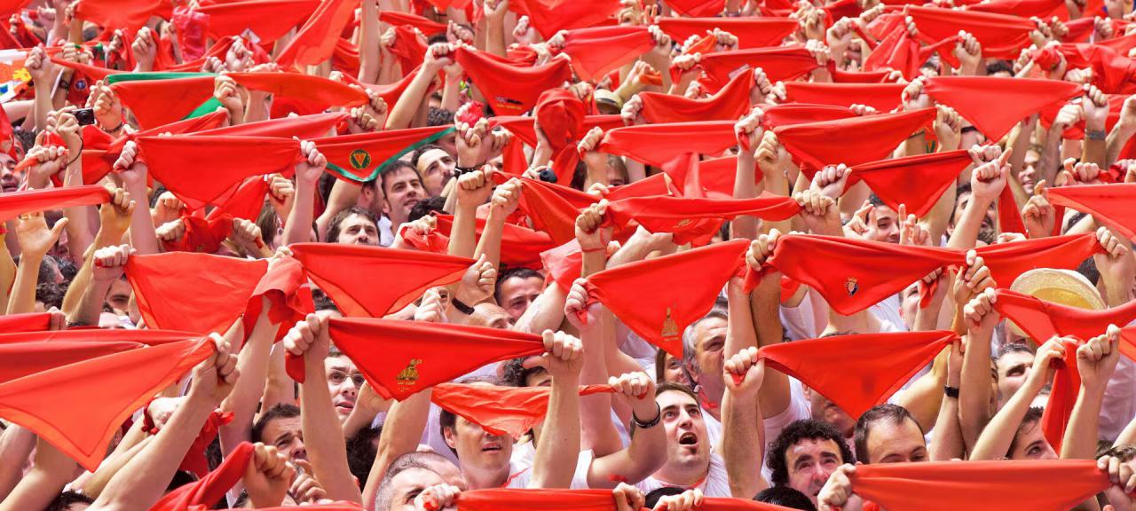 El mayor uso de los móviles y la conectividad en San Fermín dispara el tráfico de datos móviles