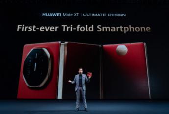 Huawei lanza a nivel global su nuevo smartphone triple plegable Huawei Mate XT, Ultimate Design