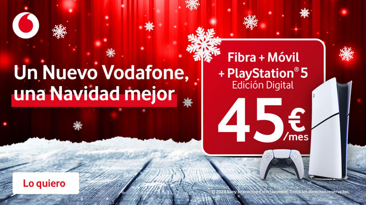 Vodafone lanza sus nuevas ofertas con conectividad y contenidos premium a un precio imbatible