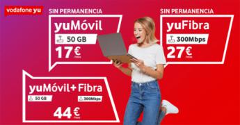 Vodafone renueva sus tarifas Yu y lanza tres nuevas opciones