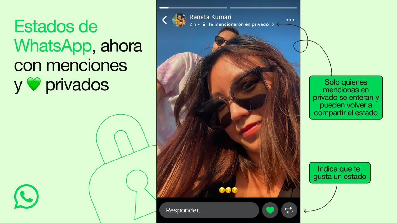 WhatsApp introduce 'me gusta' en sus Estados