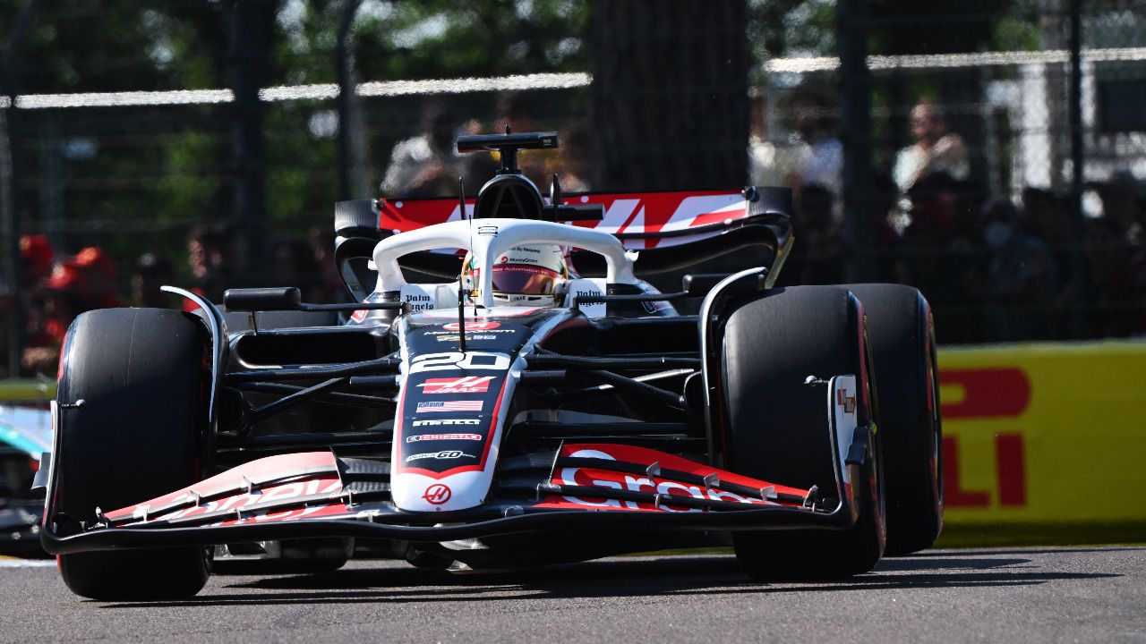 Kevin Magnussen durante el GP de Miami 2024