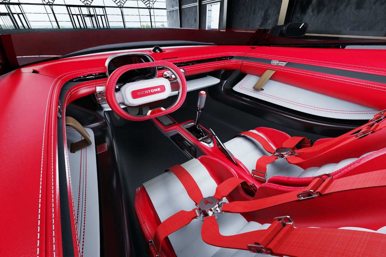 Interior del Bertone Runabout