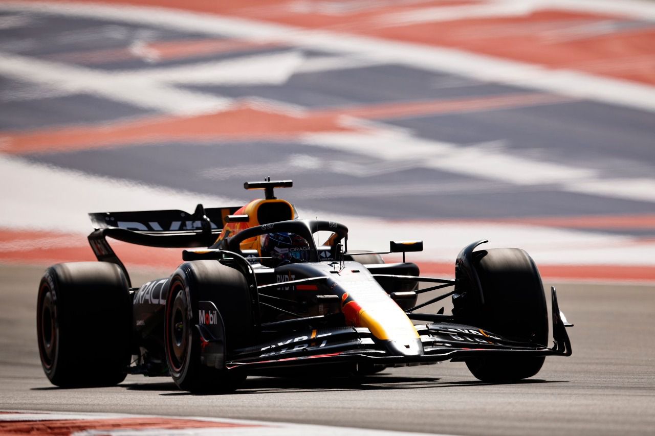 Max Verstappen durante el GP de Austin