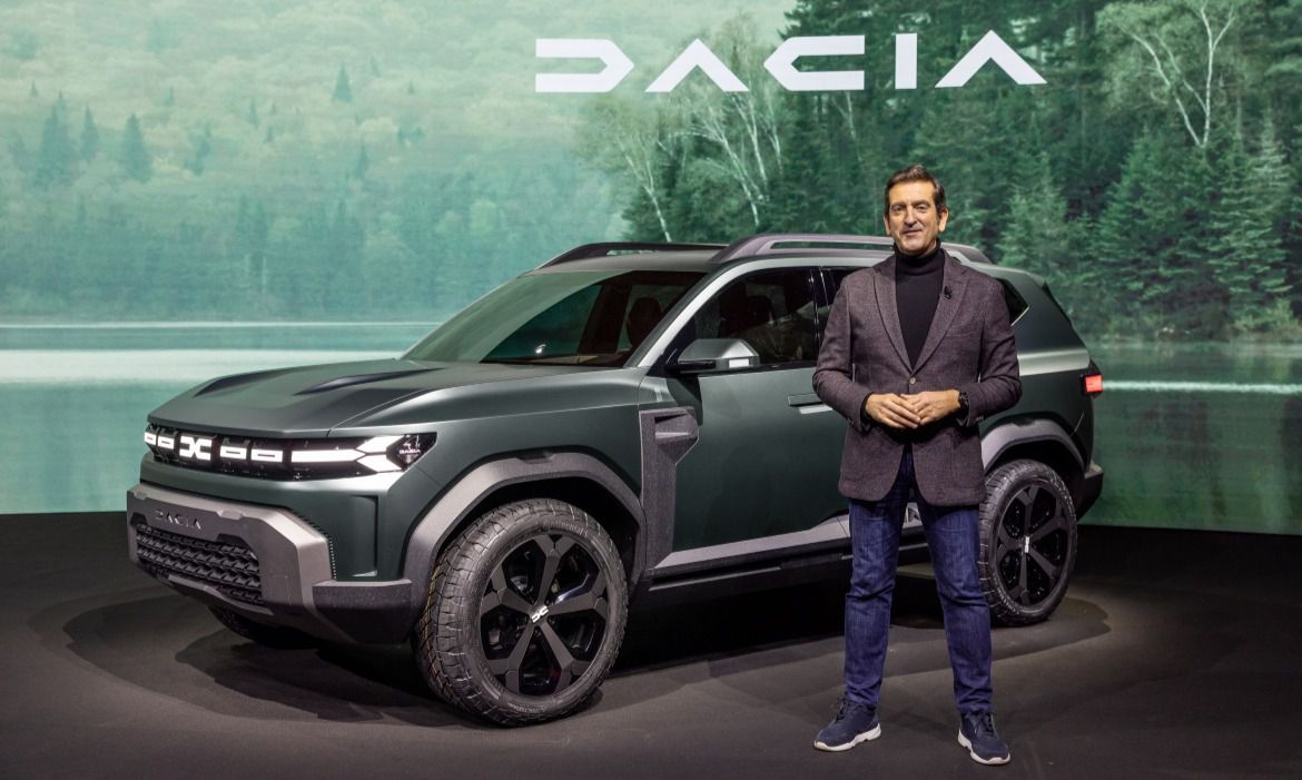 Prototipo SUV Dacia Bigster Concept presentado en el plan estratégico de 2021