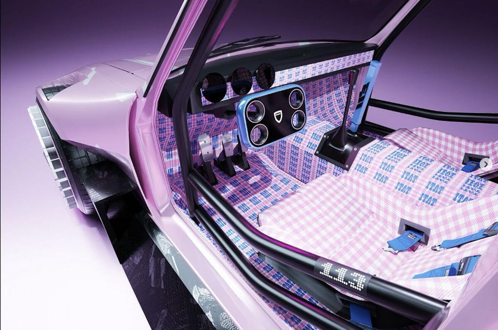 Interior del Peugeot 504 concept