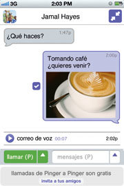 Pinger, llamadas internacionales gratis