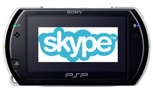 PSP Go skype