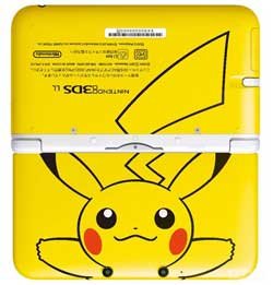 Nintendo 3ds xl pikachu